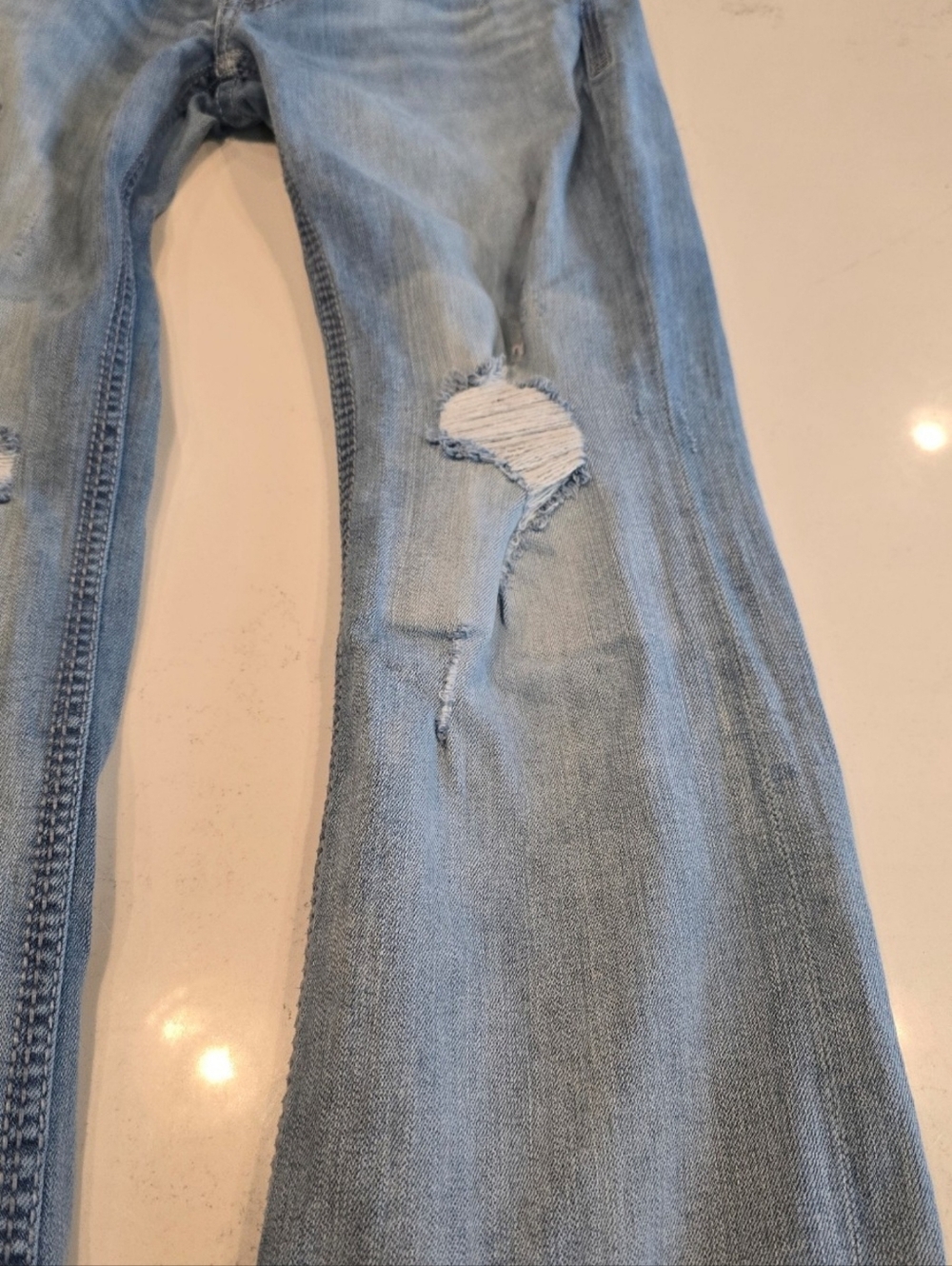 BKE Aiden Distressed Cotton Casual Denim Jeans Mens 30 x 32 - Picture 14 of 15